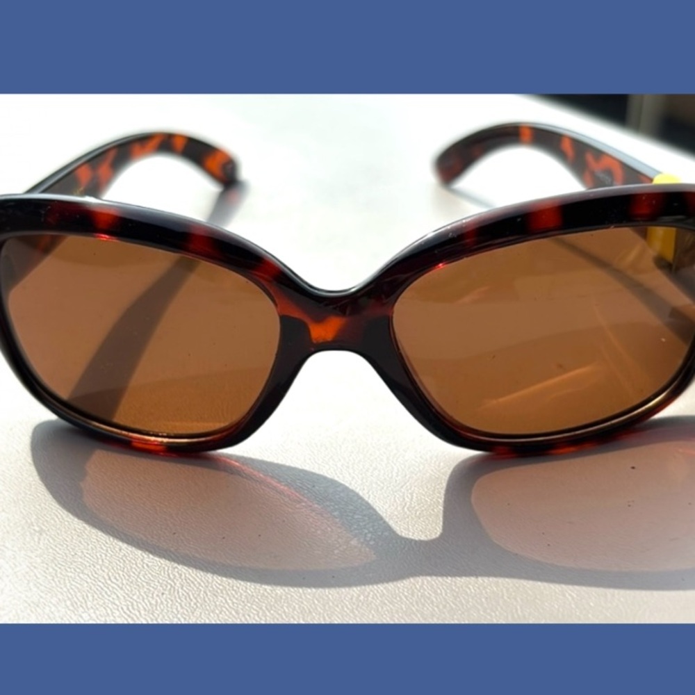 Foster Grant Sunglasses Polarized MaxBlock 100% UVA-UVB AH0121Election Tortoise